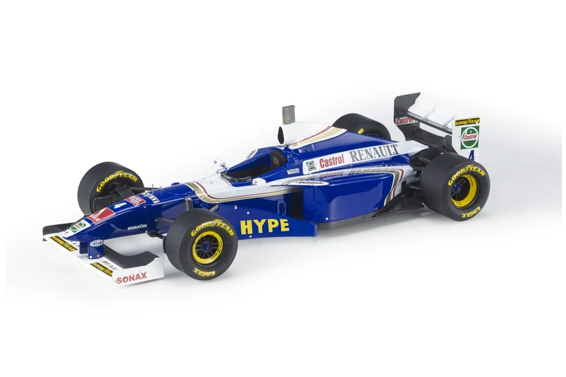 Williams Renault FW19 World Champion F1 1997 Heinz-Harald Frentzen con Vetrina 1:18