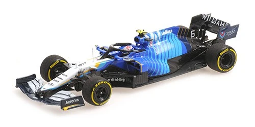 Williams Racing Mercedes FW43B F1 2021 Bahrain Gp Nicolas Latifi 1:43