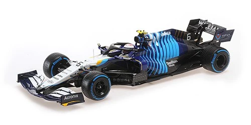 Williams Racing Mercedes FW43B Belgian Gp 2021 Nicolas Latifi 1:18