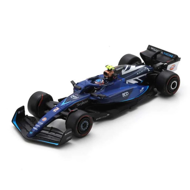 Williams Racing F1 FW45 British GP "Williams 800th“ 2023 Logan Sargeant 1:64