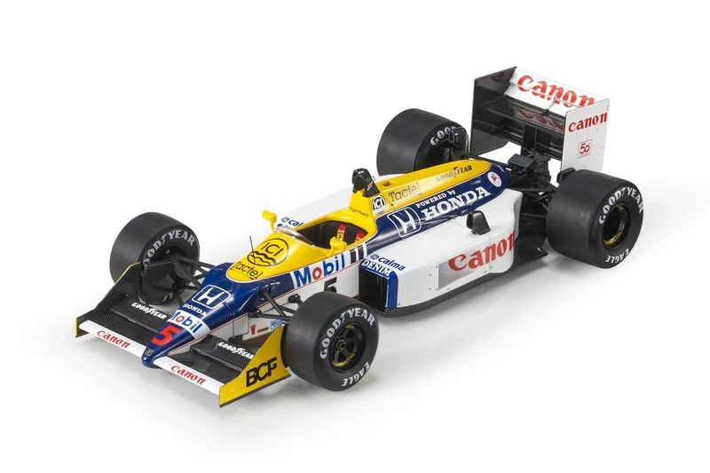 Williams Honda FW11B F1 1987 Pole Position & Winner Mexican GP Nigel Mansell 1:18