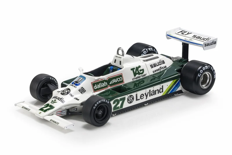 Williams Ford FW07B Winner French GP 1980 World Champion Alan Jones 1:18
