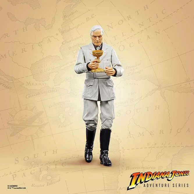 Walter Donovan "Indiana Jones e l'Ultima Crociata" Action Figure 15cm-h