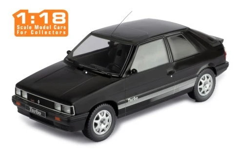 Renault 11 Turbo "Custom" 1987 Black 1:18