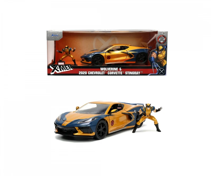 Chevrolet Corvette C8 Stingray 2020 "Marvel X-Men" 1:24