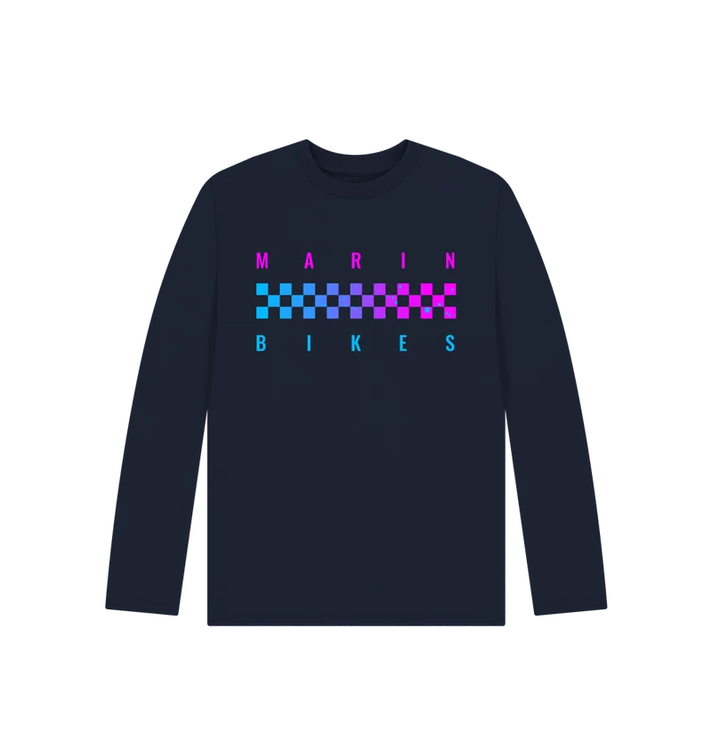 Marin Kid's Long Sleeved T-shirt Navy
