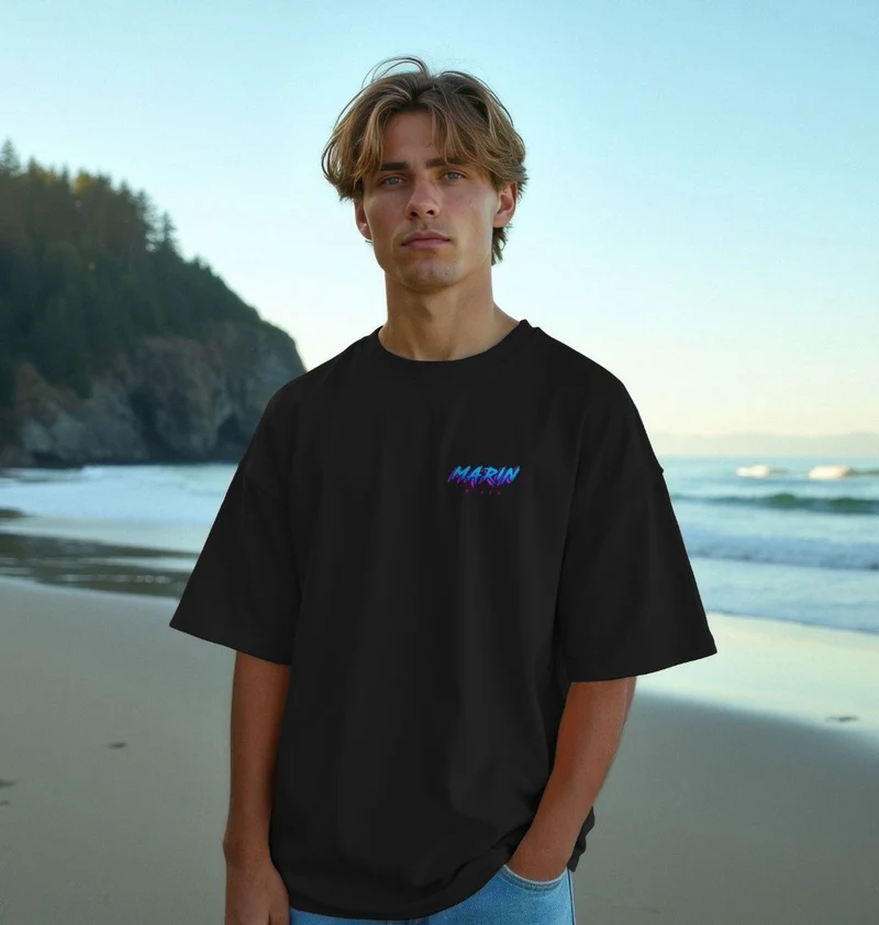 Marin Men's Oversized T-shirt Black