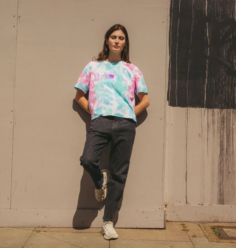 Marin Women's Boxy T-shirt Tiedye