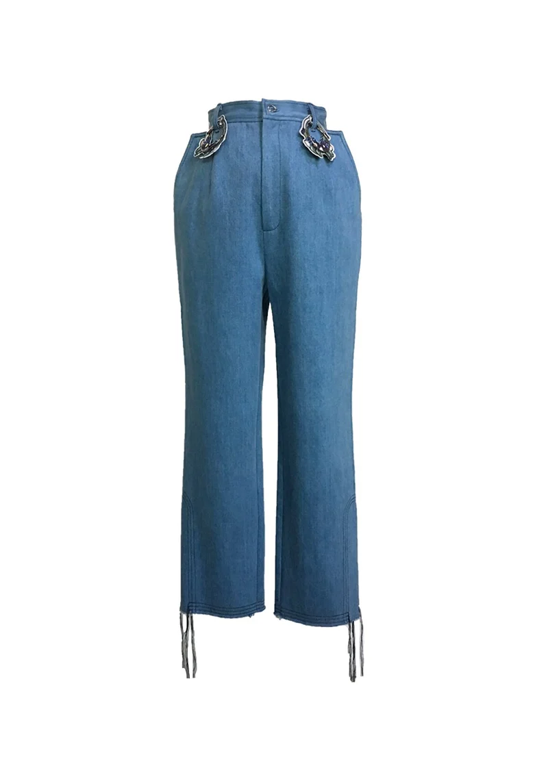 Flossy Pointy Pocket Pants