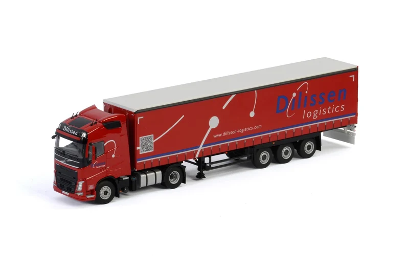 Volvo FH4 Globetrotter 4X2 Rimorchio Tenda 3 assi "Dilissen Logistics" (B) 1:50