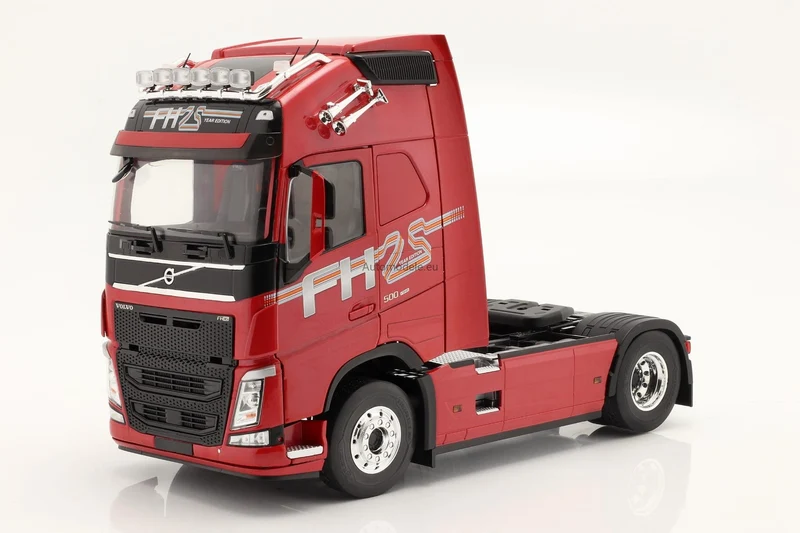 Volvo FH16 XL 540 Euro 6 Cab Tractor Truck 2 assi Red 1:18