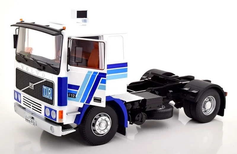Volvo F12 1977 White - Blue 1:18