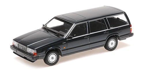 Volvo 740 GL 1986 Dark Green Metallic 1:18