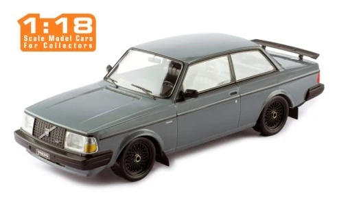 Volvo 240 Turbo Custom 1986 Gray 1:18