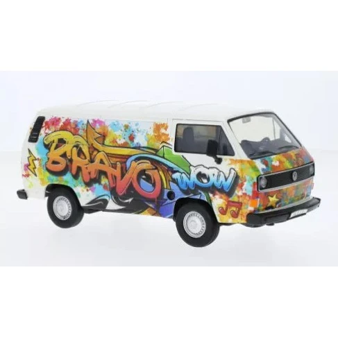 Volkswagen T3 Van 1983 Graffiti 1:24