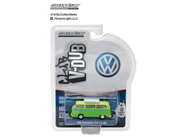 Volkswagen T2 with Roof Rack "Club Vee-Dub series 4" 1:64