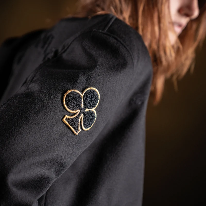 Black Varsity Jacket