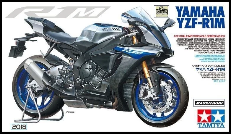 Yamaha Yzf-R1M 2009 Kit Tamiya 1:12