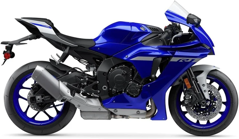 Yamaha YZF-R1 2021 blue 1:12