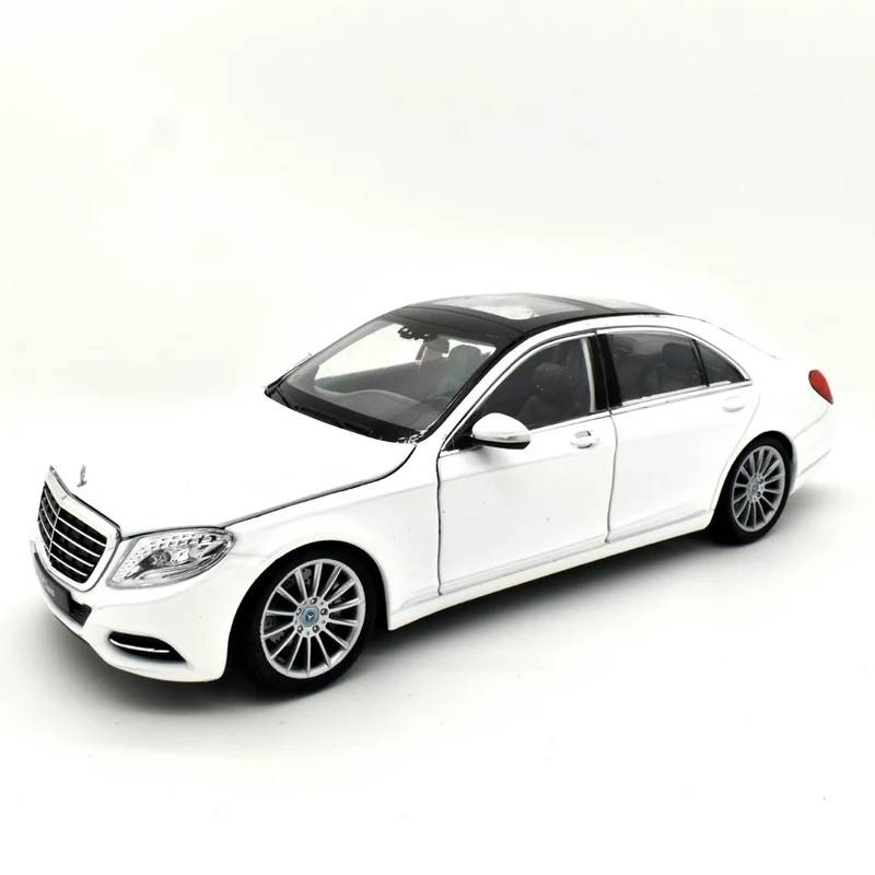 Mercedes Benz S-Klass 2013 white 1:24
