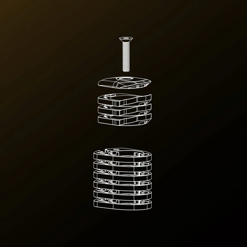Headset Parts CC.01 – Topcap + Screw
