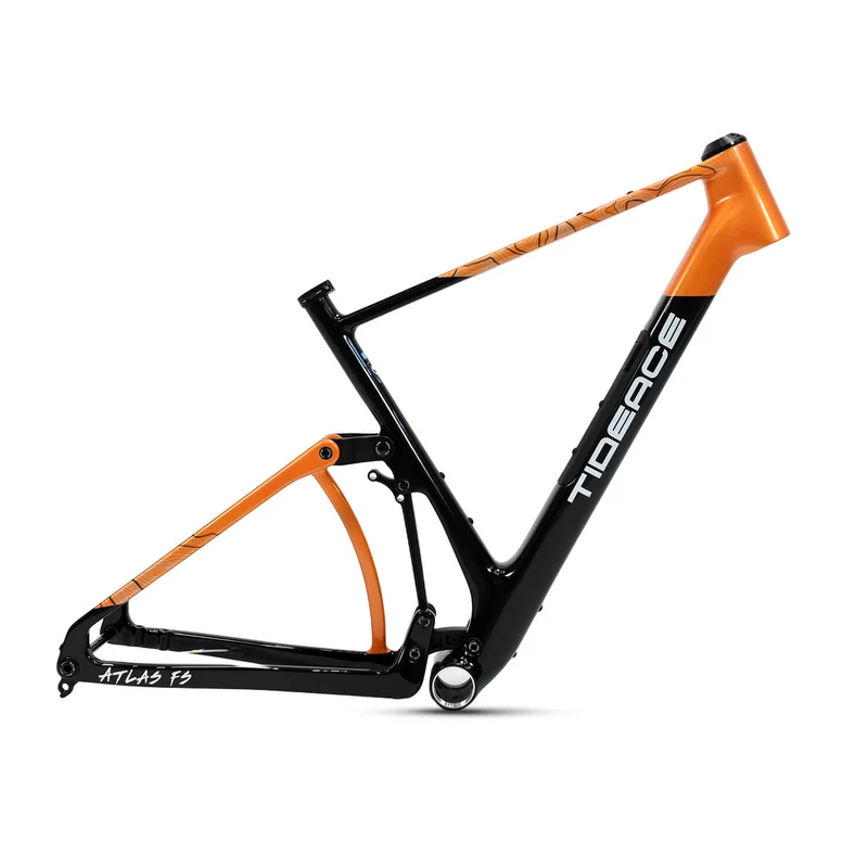 Telaio per bici gravel full suspension in carbonio GV202