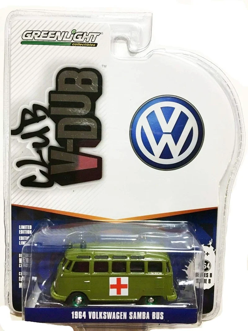 Volkswagen T2 1964 Ambulanza Militare "Club Vee-Dub series 8" 1:64