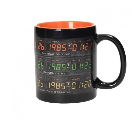 Tazza BTTF Pannello Controllo De Lorean "Ritorno al futuro"