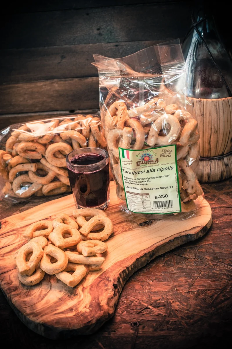 Tarallucci alla Cipolla 250 gr