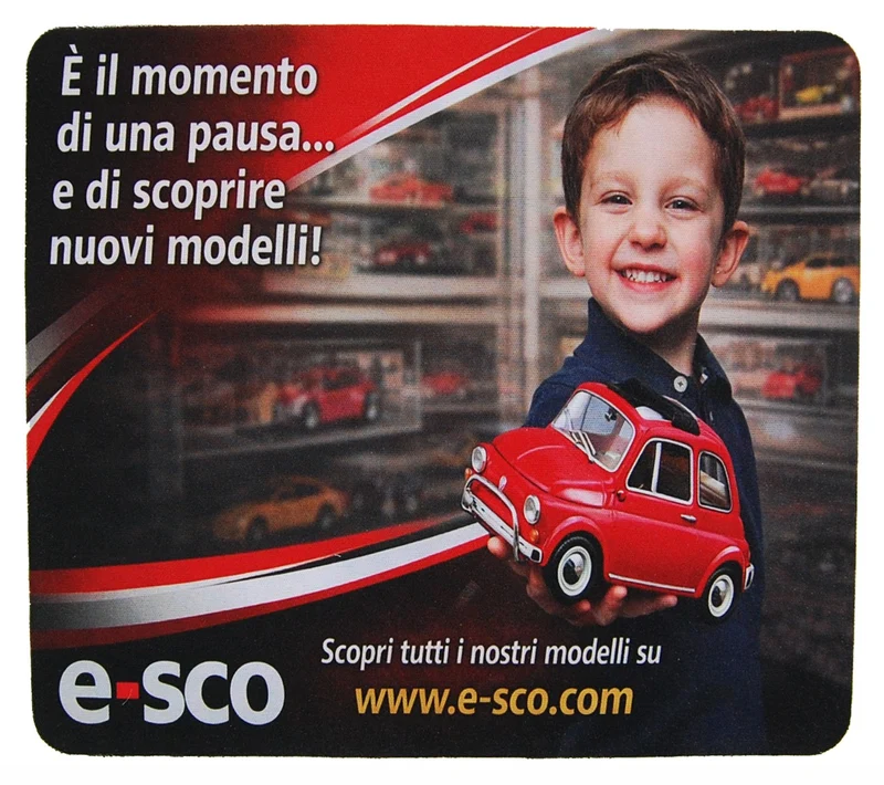 Tappetino Mouse e-sco 23x20cm