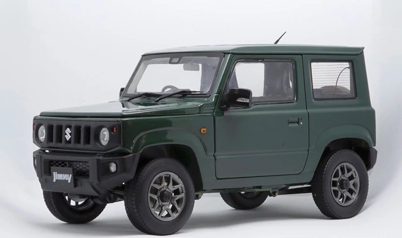 Suzuki Jimny JB64 2018 Jungle Green Japan Special RHD 1:18
