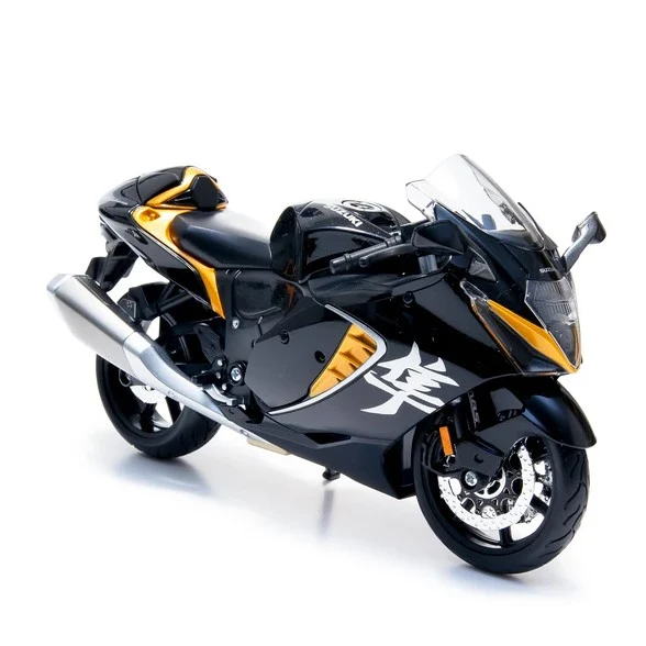 Suzuki Hayabusa 2022 Black Orange 1:12