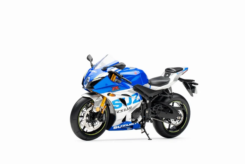 Suzuki GSX-R 1000R Silver 1:12