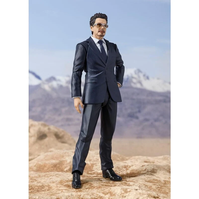 Tony Stark Birth Of Iron Man SHF Figuarts Marvel 15 cm Action Figure