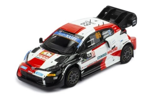 Toyota Yaris GR Rally1 Winner Safari Rallye Kenia 2022 Kalle Rovanperä - Jonne Halttunen 1:43