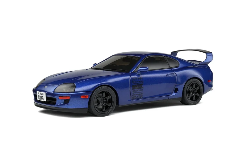 Toyota Supra MK4 (A80) Streetfighter 1993 Dark Blue 1:18