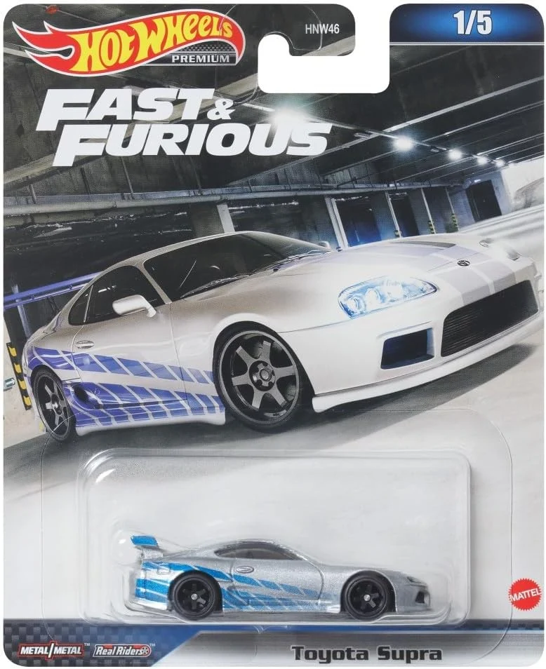 Toyota Supra "Fast & Furious" Silver 1:64