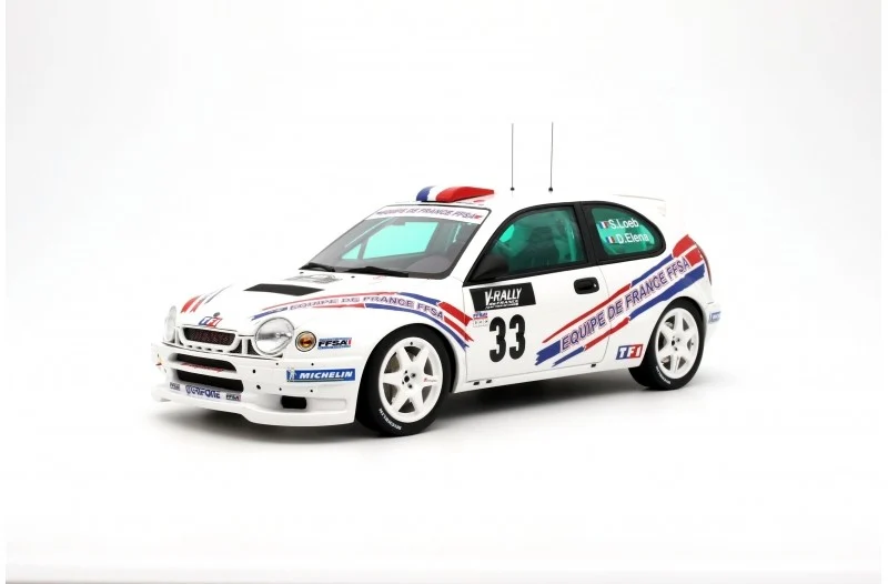 Toyota Corolla WRC 9th Rallye Tour de Corse 2000 Sébastien Loeb - Daniel Elena 1:18