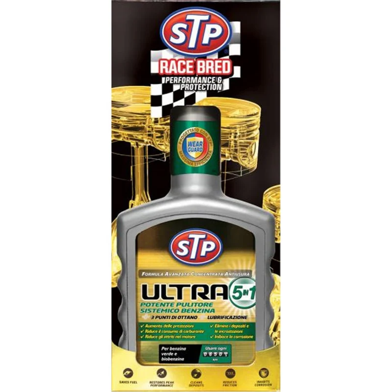 STP Additivo Ultra 5 in 1 benzina 400 ml
