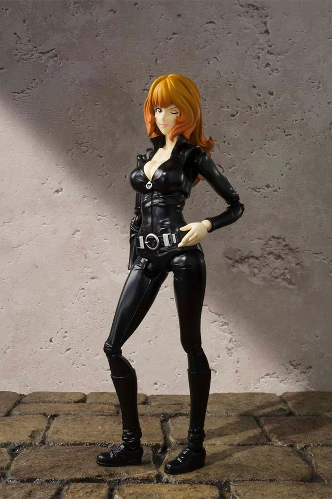SH Figuarts Fujiko Mine dal cartoon "Lupin III" Action Figures 15cm