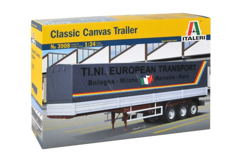Rimorchio Classic Canvas Trailer Kit 1:24