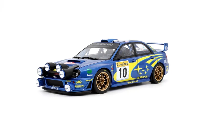 Subaru Impreza WRC 2002 Rally Monte Carlo T.Makinen - K. Lindstrom 1:18