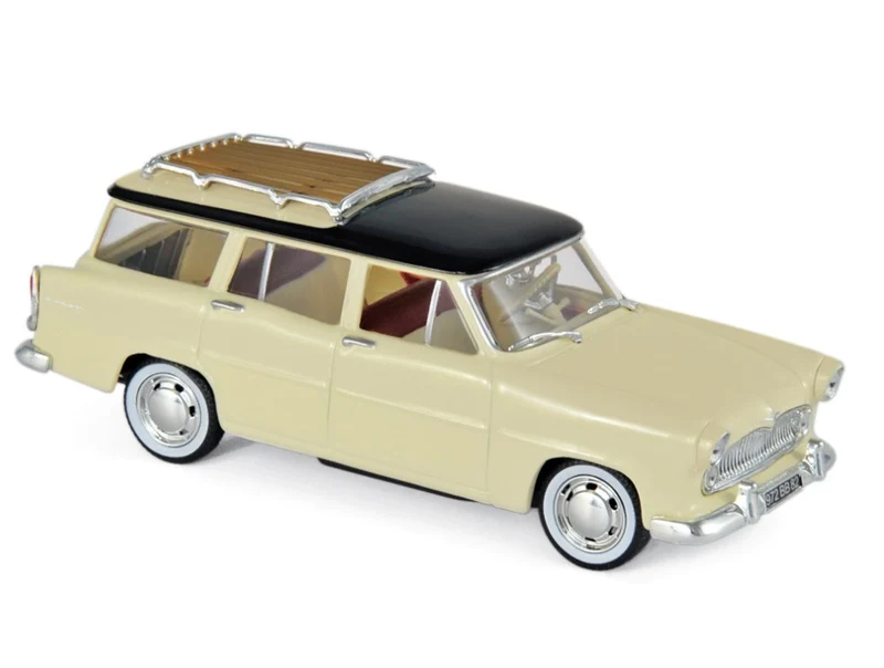 Simca Vedette Marly 1957 Paille Yellow & Black 1:43