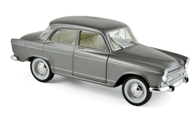 Simca Aronde Monthléry Spéciale 1962 Grey Metallic 1:18
