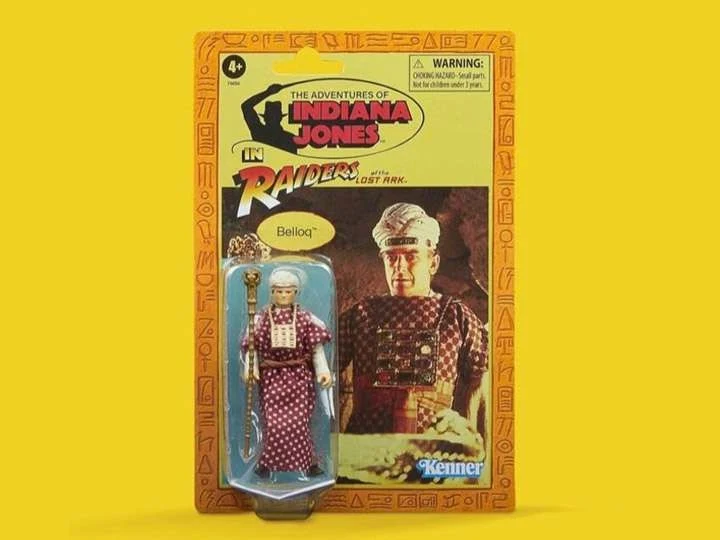 René Belloq (Ceremonial) Indiana Jones Retro Collection Action Figure "Raiders of the Lost Ark" 10cm-h