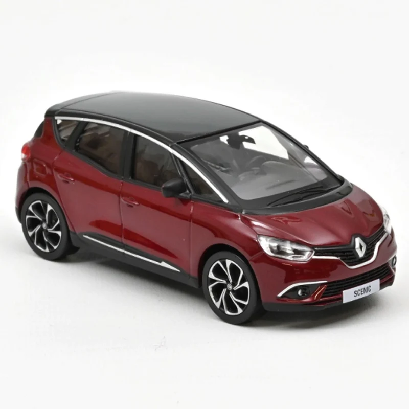 Renault Scenic 2016 Dark Red & Black 1:43