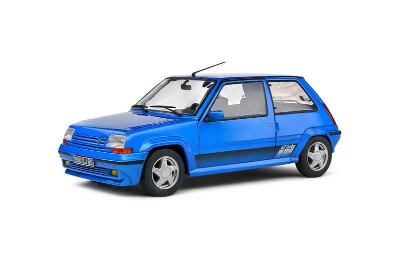 Renault R5 GT Turbo Ph II 1989 Blue Metallic 1:18