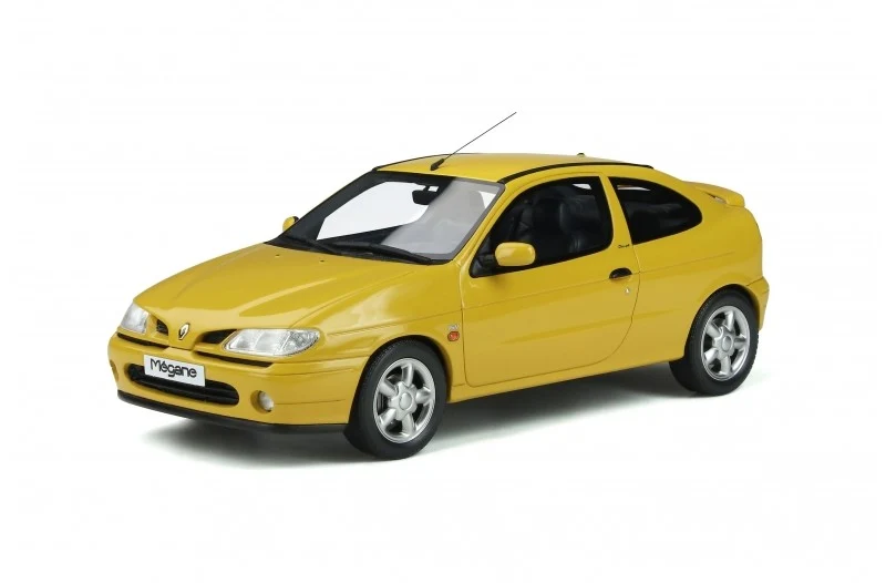Renault Megane Mk1 Coupe 2.0 16V 1999 Jaune Tournesol 1:18