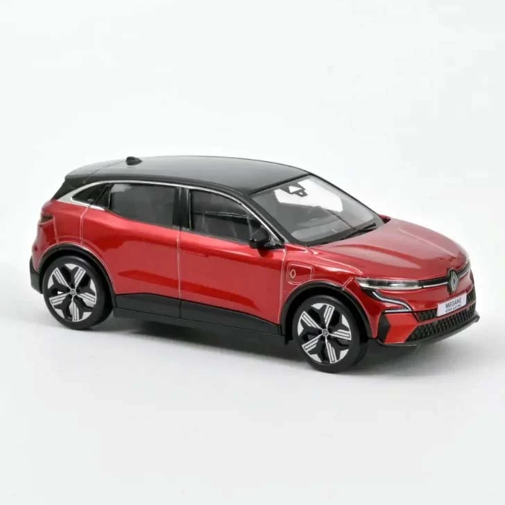 Renault Megane E-Tech 100% Electrique 2022 Rouge Flamme & Noir 1:43