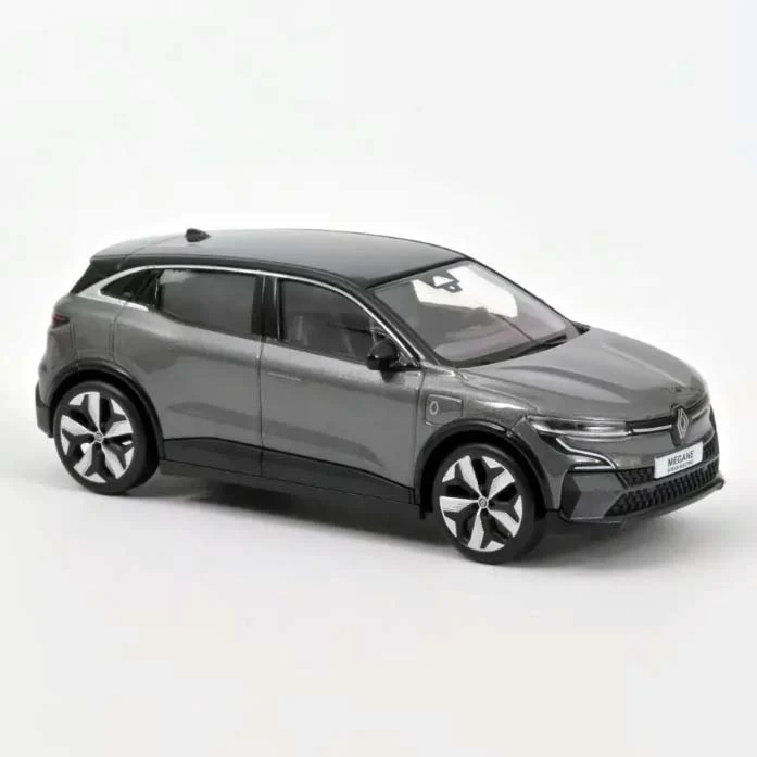 Renault Megane E-Tech 100% Electrique 2022 Gris Schiste & Noir 1:43